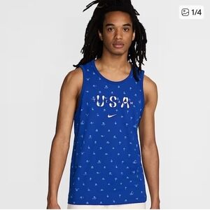 Nike Tank Top Men's Medium USA Team NWT